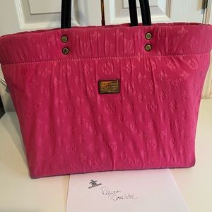 Louis Vuitton limited edition scuba tote, luxury bag gorgeous color pink